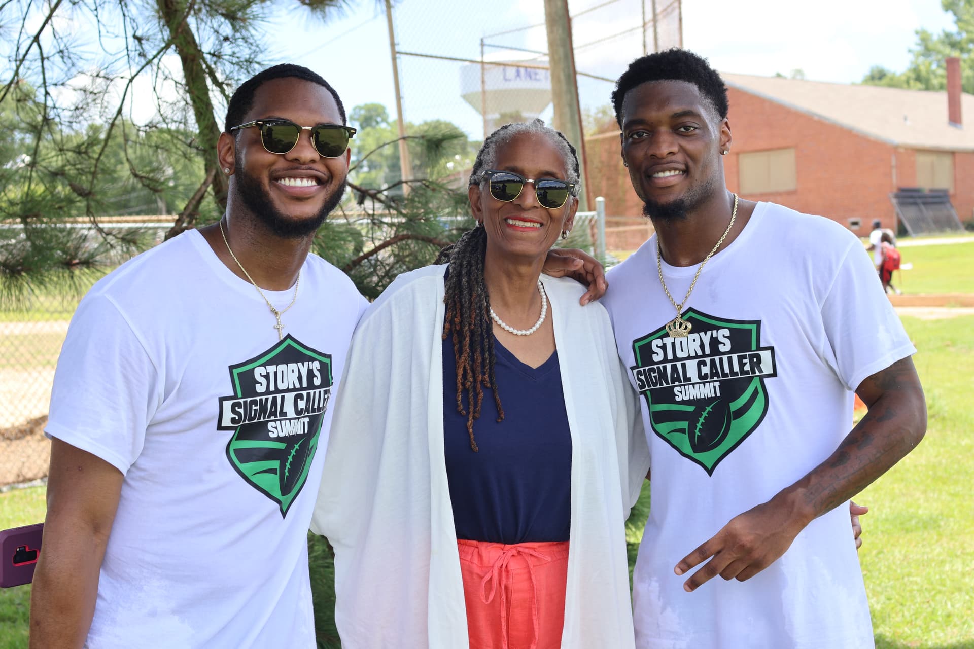 Clifford Story, III with family